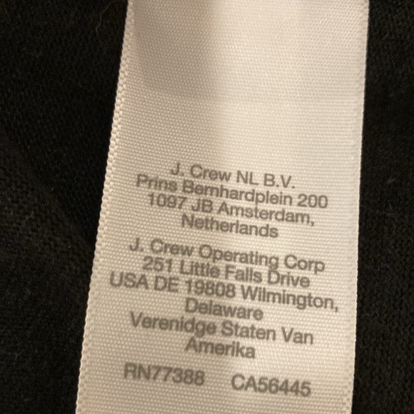 Madewell V-neck Black T-shirt dress, size extra small - Picture 4 of 6